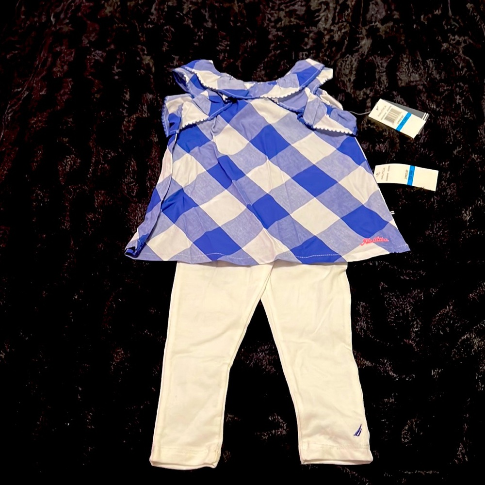 Nautica Toddler Girls Matching Set